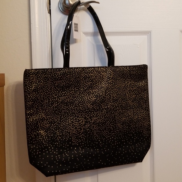 NEW L'oreal Paris Gold Dot Tote - Picture 2 of 5